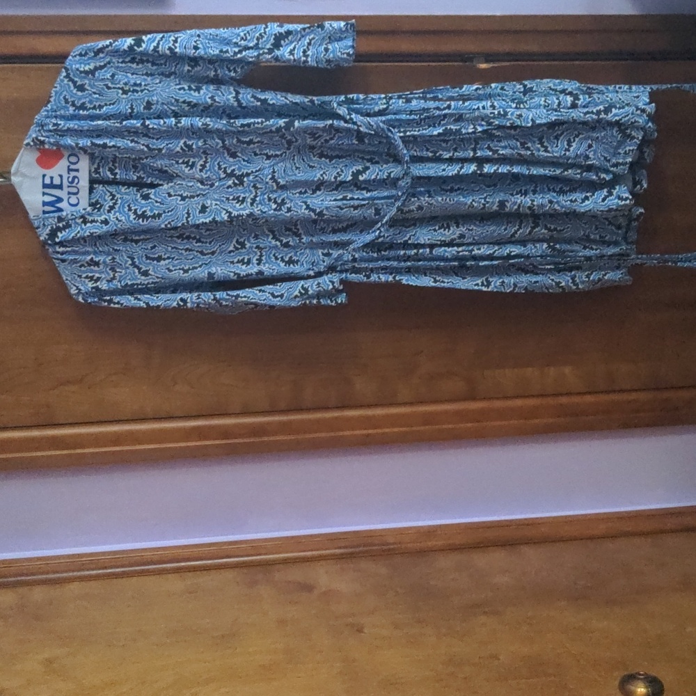 Lk Bennett blue dress